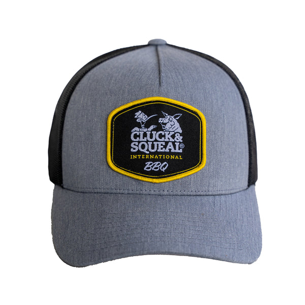 Cluck & Squeal 5 Panel Retro Trucker Hat with Patch